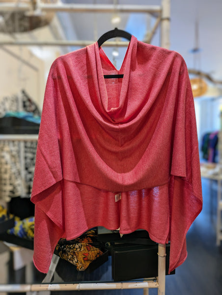Berry Poncho