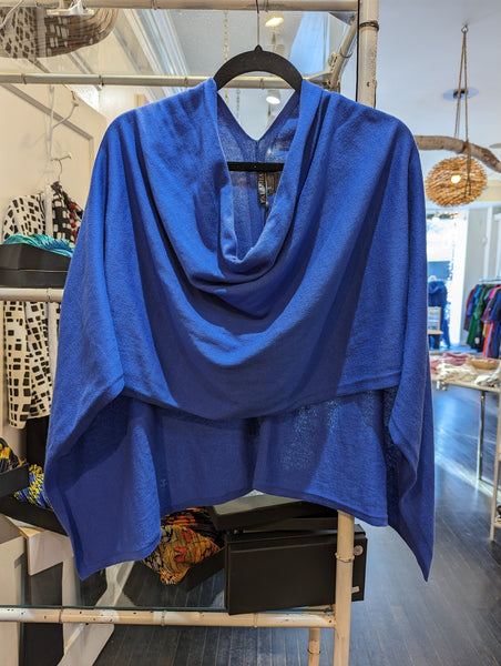 Cruise Blue Poncho