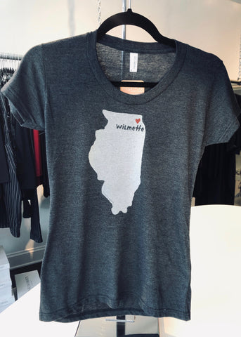 I Love Wilmette Tee