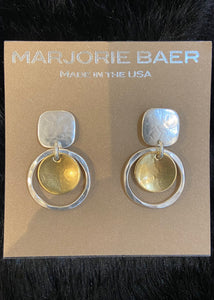 Marjorie Baer Pierced Earrings
